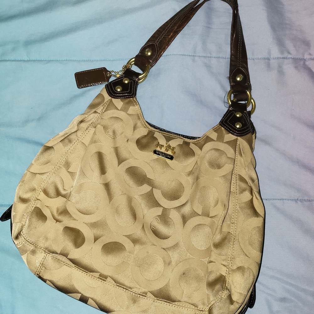 Coach Tan Shoulder Bag
